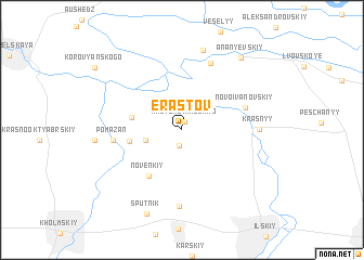 map of Erastov