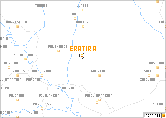 map of Erátira