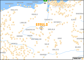 map of Eraulo