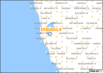 map of Erawawila