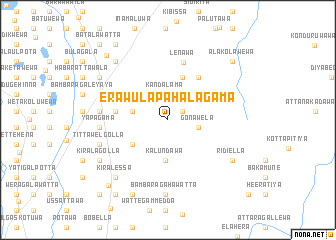 map of Erawula Pahalagama