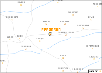 map of Erbaosun