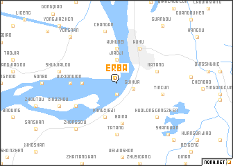 map of Erba