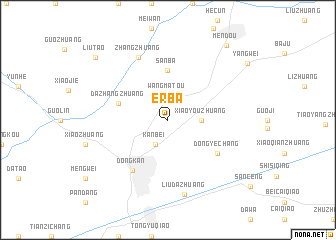 map of Erba