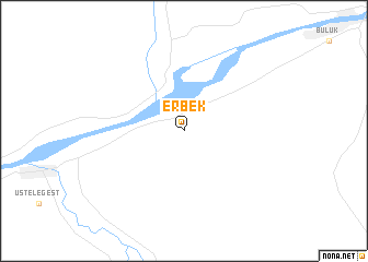 map of Erbek