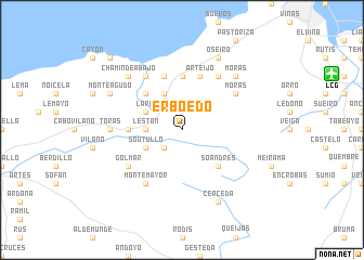 map of Erboedo