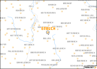 map of Erbuch