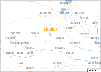 map of Erdağı