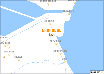 map of Erdaogou