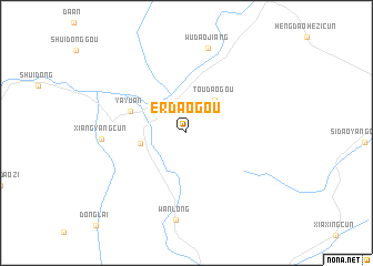 map of Erdaogou