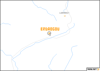 map of Erdaogou