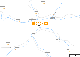 map of Erdaohezi