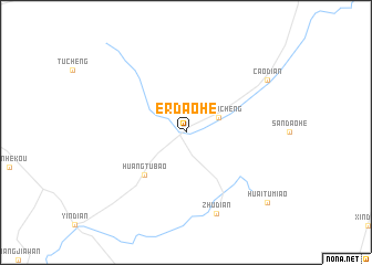 map of Erdaohe