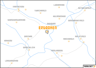 map of Erdaomen