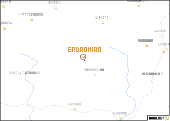 map of Erdaomiao
