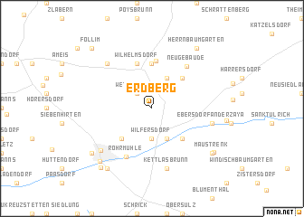 map of Erdberg