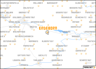 map of Erdeborn