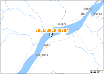 map of Erdeib al Maryam