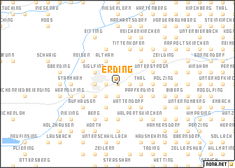 map of Erding