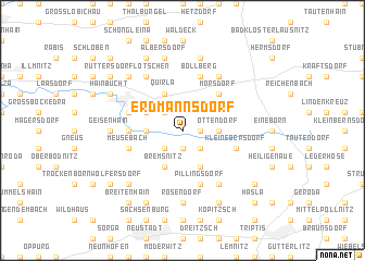 map of Erdmannsdorf