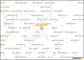 map of Erdorf