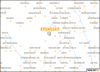 map of Erdwegen