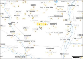 map of Ereda