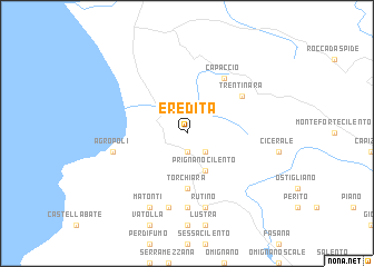 map of Eredita