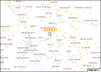 map of Eredvi