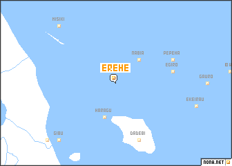 map of Erehe