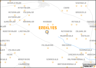 map of Ereklyés