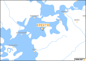 map of Erekta