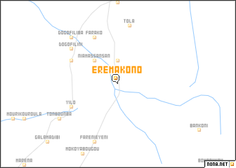 map of Erémakono