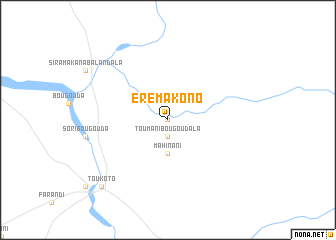 map of Erémakono