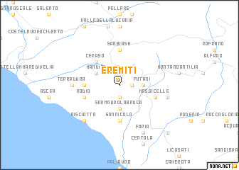 map of Eremiti