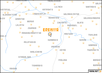 map of Eremiya