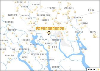 map of Eremogbogoro