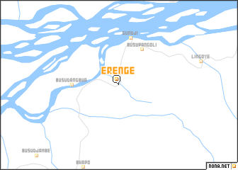 map of Erenge