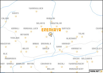 map of Erenkaya