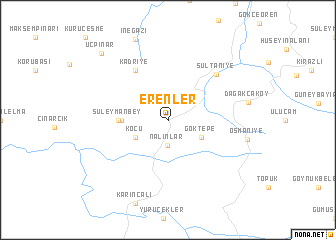 map of Erenler