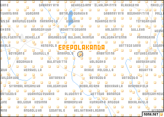 map of Erepolakanda