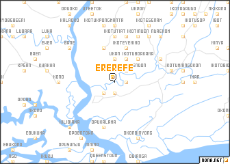 map of Ererefe