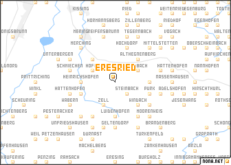 map of Eresried