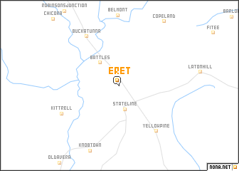 map of Eret