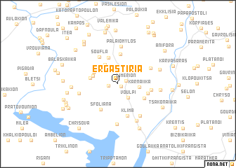 map of Ergastíria