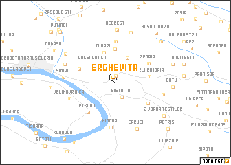 map of Ergheviţa