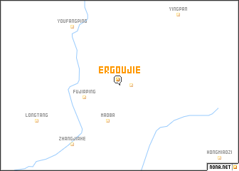 map of Ergoujie