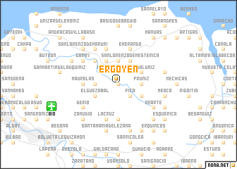 map of Ergoyen