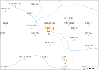 map of Ergü