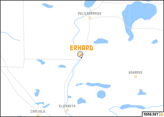 map of Erhard